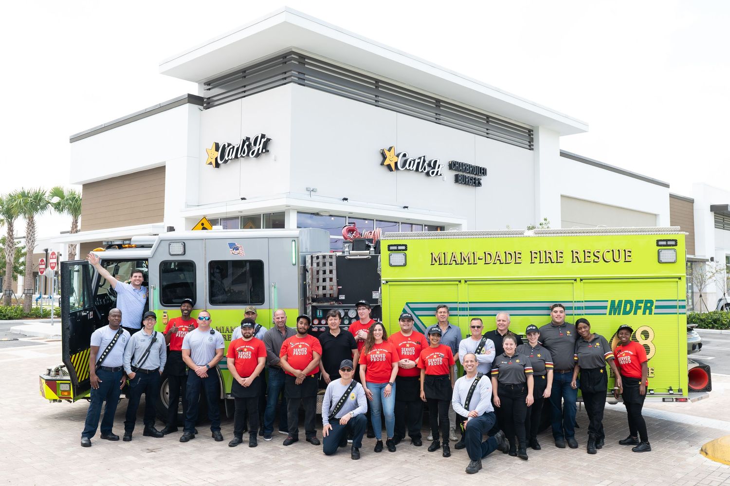 Miami photography, Ft Lauderdale photography, Homestead photography, Carls Jr, brand photography, doral photographer, Miami Dade Fire Dept