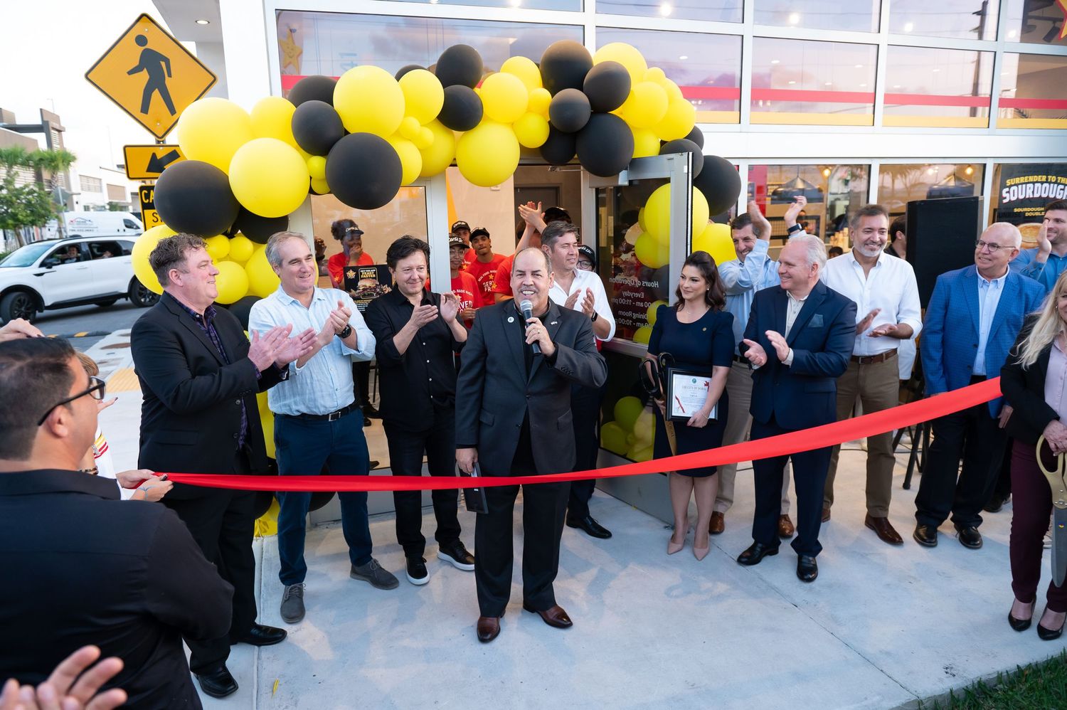 Miami photography, Ft Lauderdale photography, Homestead photography, Carls Jr, brand photography, doral photographer, ribbon cutting