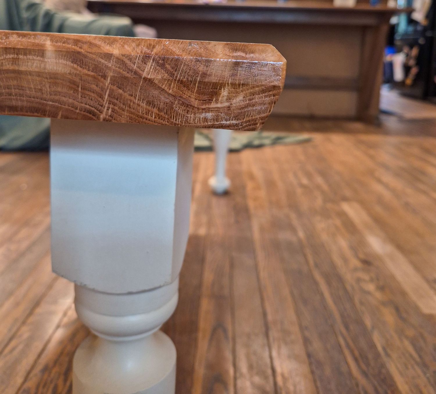 White oak coffee table