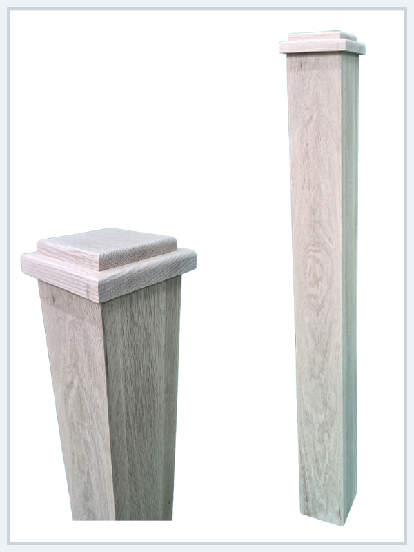 Top Cap Wooden Post for Staircase railing