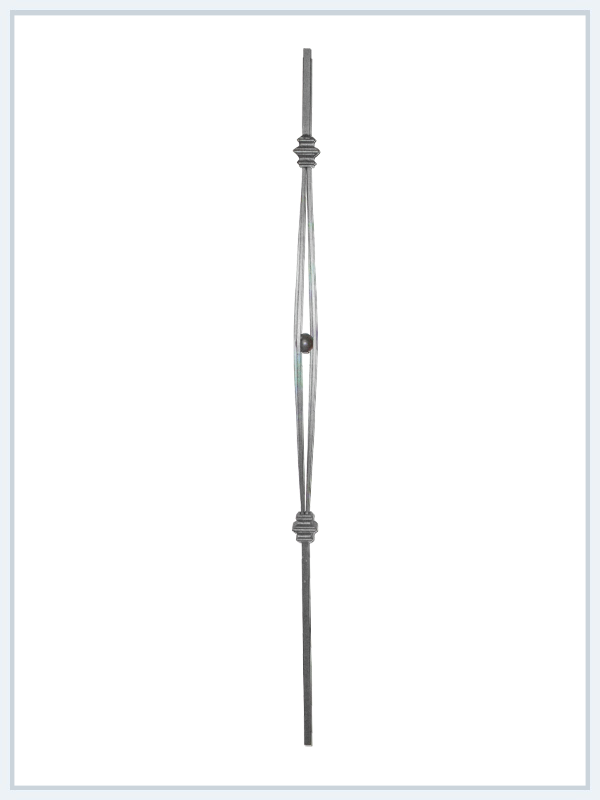 Z Metal Staircase Pickets Spindle