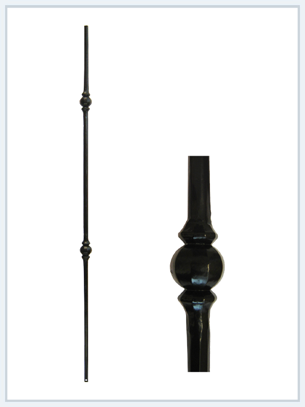 Two Diamonds Metal Staircase Railing Pickets