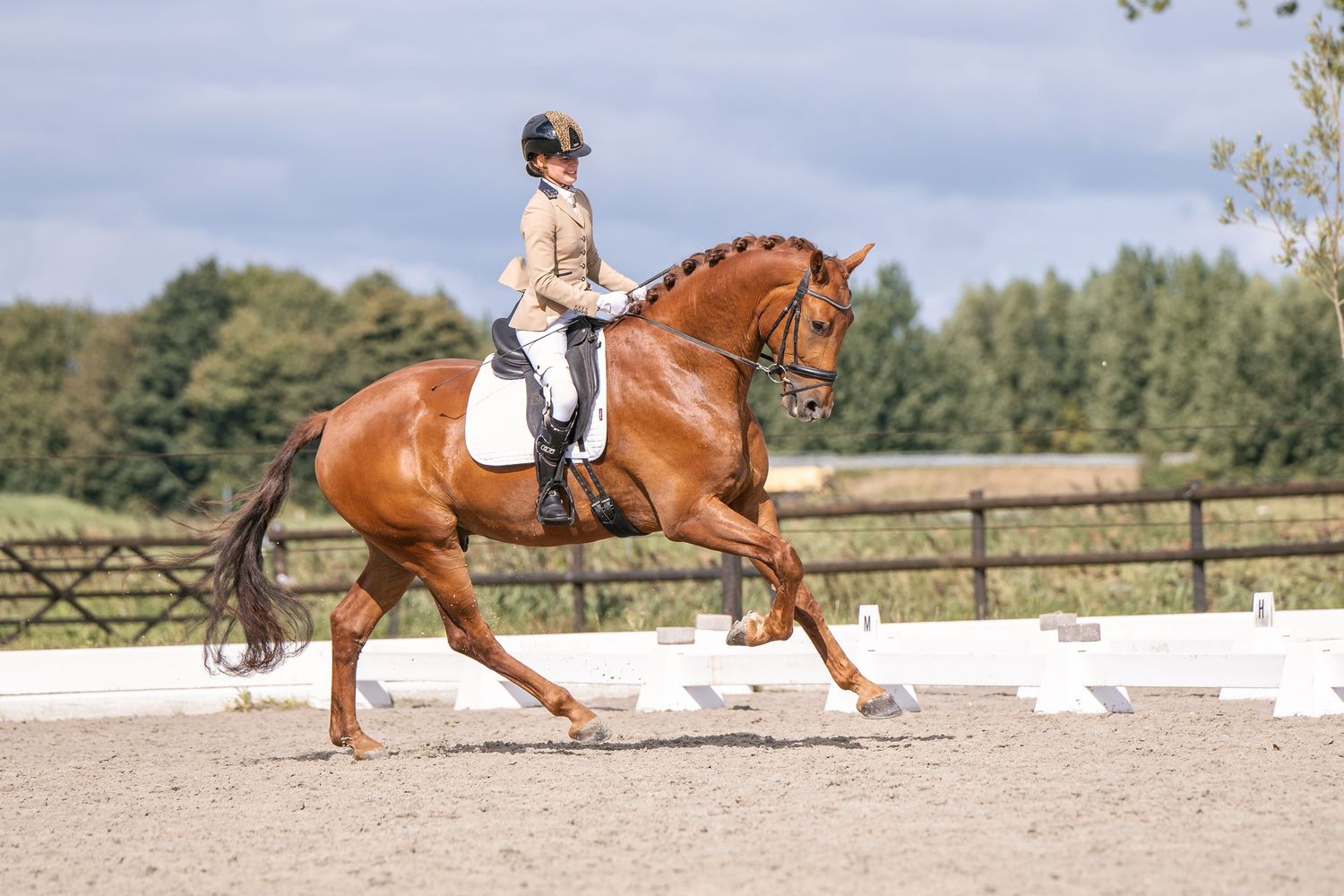 Jeanine Krol met Okidoki's Rickto
