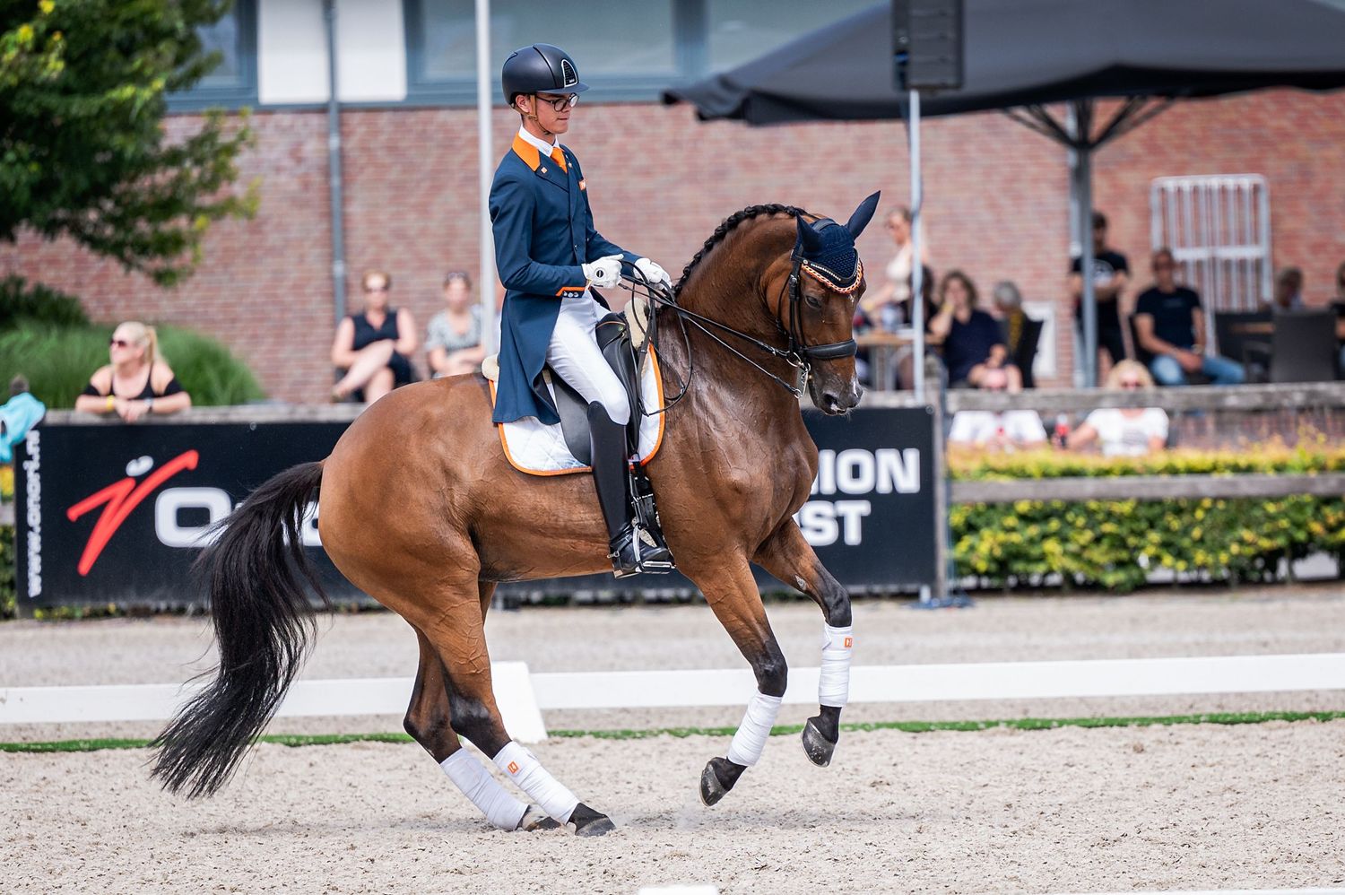 Marten Luiten met Fynona