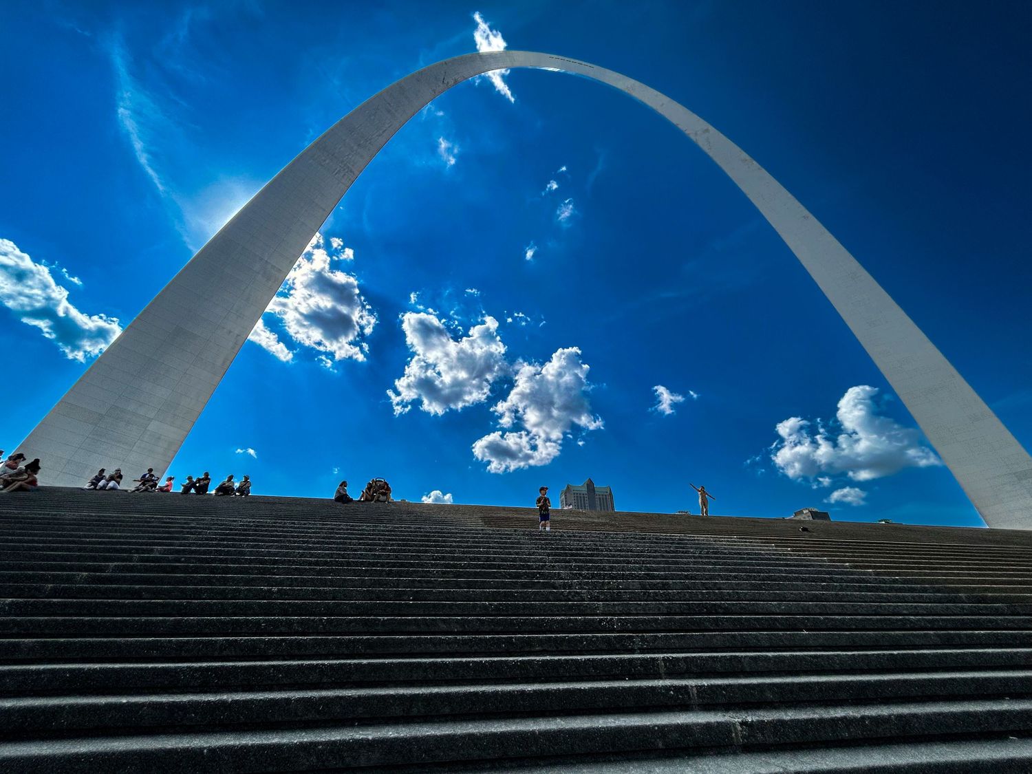 My prince at the Arch in St Louis, this could be you.