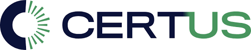 Blue and green professional logo design for Certus company.