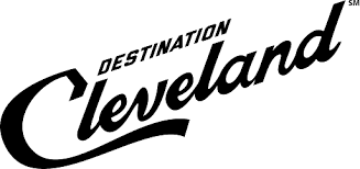 Stylized black text logo design with curved typography.