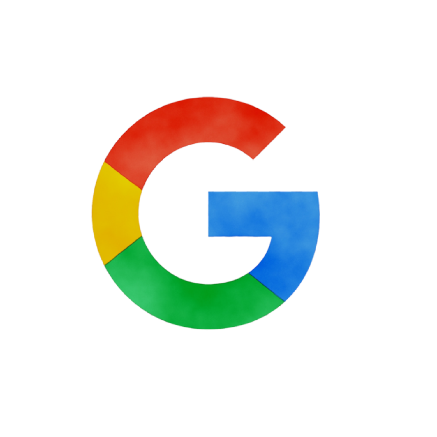 Google G logo in red, yellow, green, and blue colors.