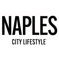 Naples City Lifestyle magazine logo in bold black block letters on white background.