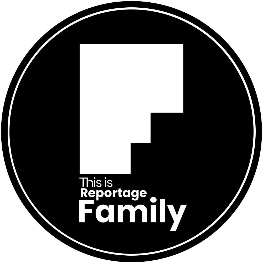 Logo of This Is Reportage Family, a prestigious world-wide community and awards platform, celebrating the best in documentary photography.