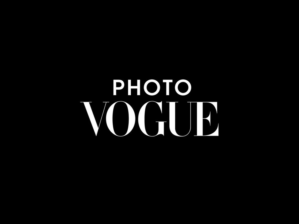 The logo of photo Vogue, international database of the most interesting voices in contemporary photography