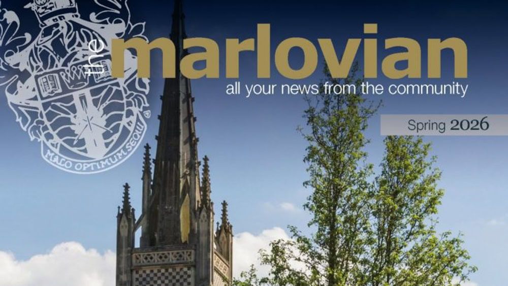The logo of the Marlovian magazine.