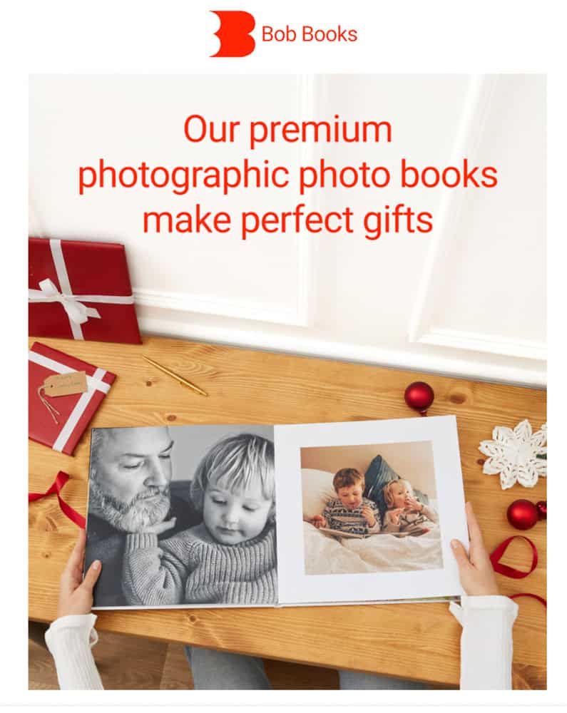 An advert from Bob Books 
