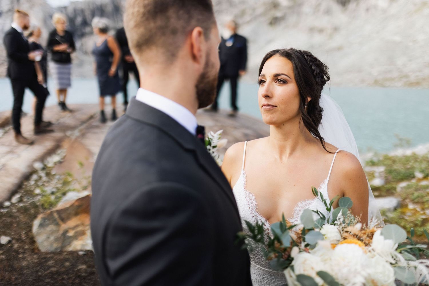 Mountaintop wedding in Squamish, BC.