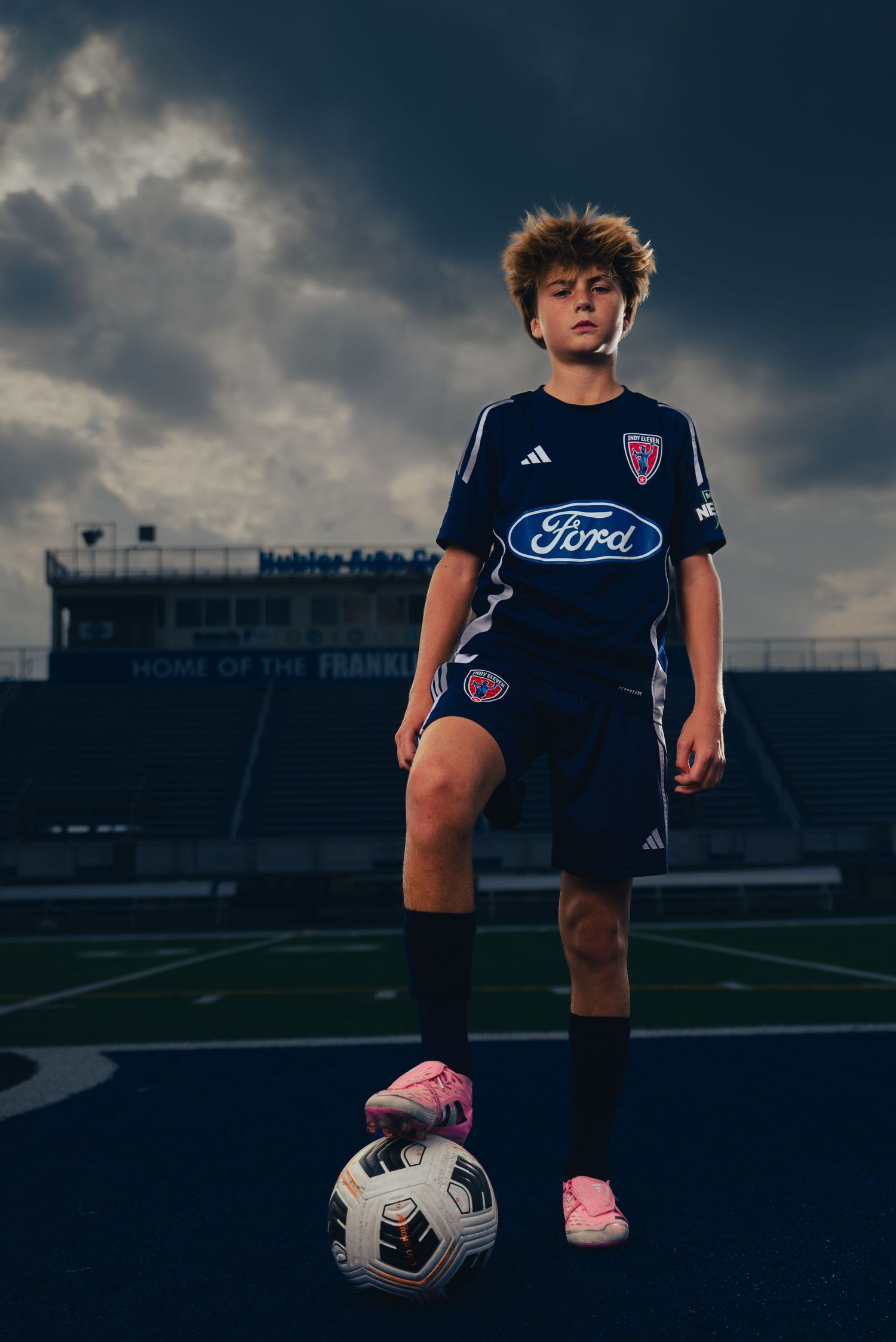 Franklin Indiana based photographer offering Media Day style photography for youth teams, high school, seniors, and college athletics.
