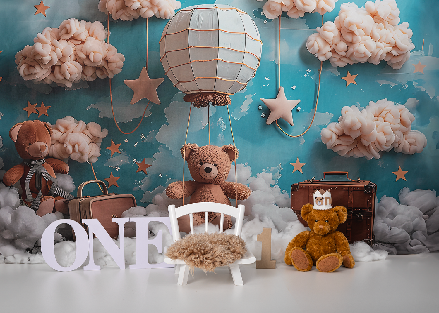 Themed cake smash photoshoot in Spalding Lincolnshire