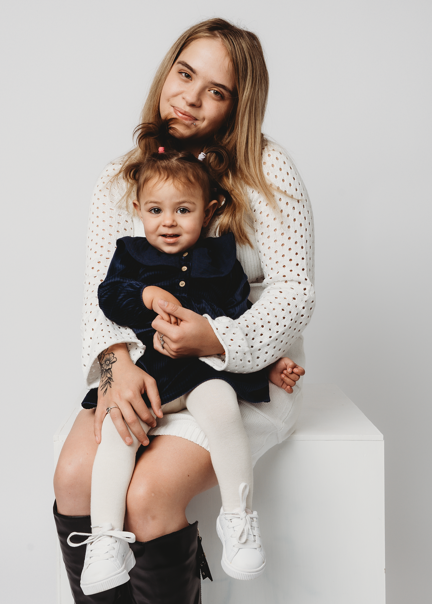 Timeless family photography session in Lincolnshire studio