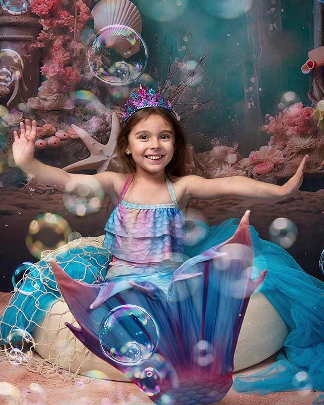 magical mermaid photoshoot girl underwater scene Spalding Lincolnshire