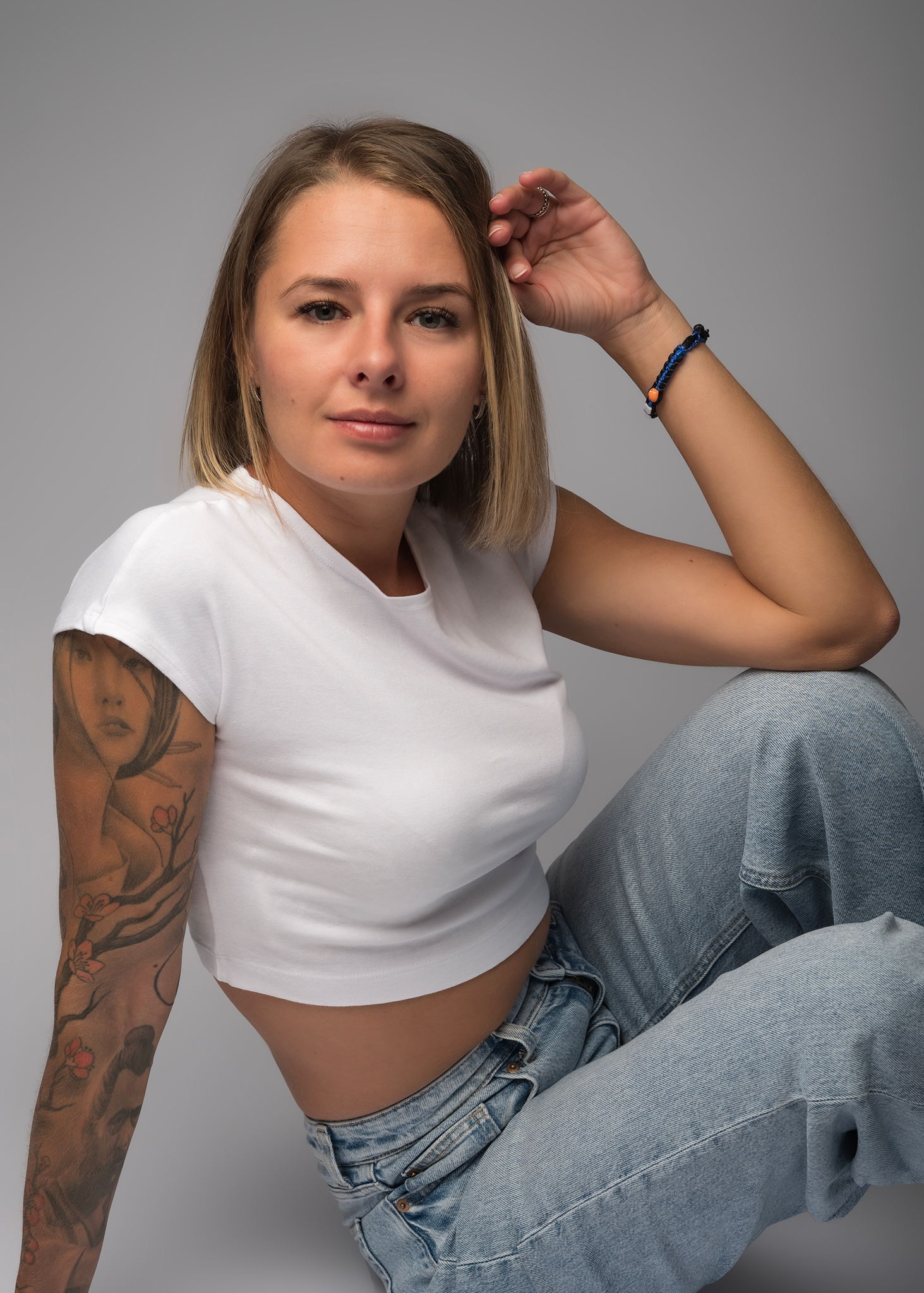 Studio headshots for female business owners in Spalding
