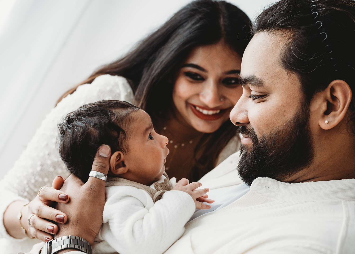 Natural newborn photographer in Spalding creating timeless baby portraits