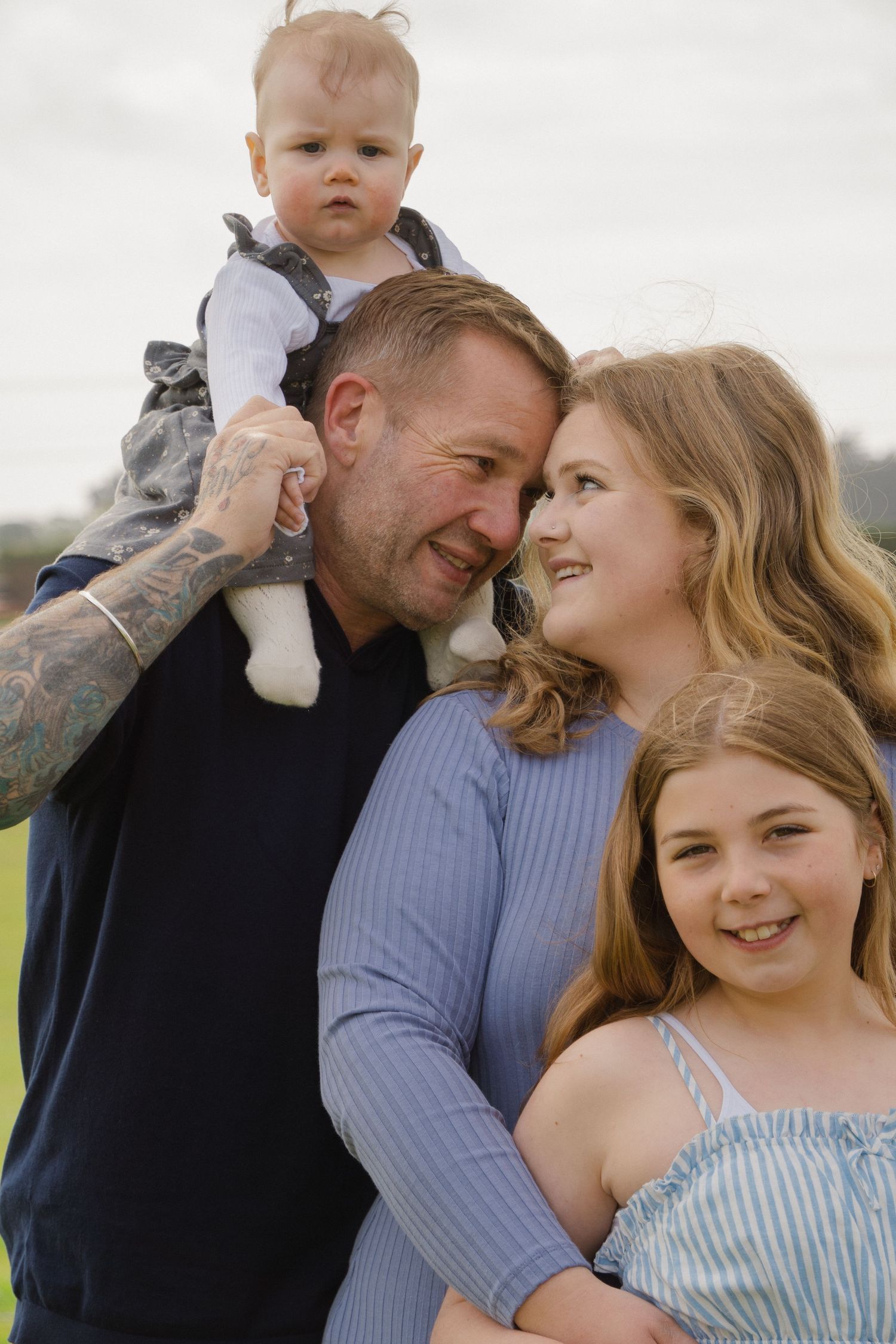 natural light family photo