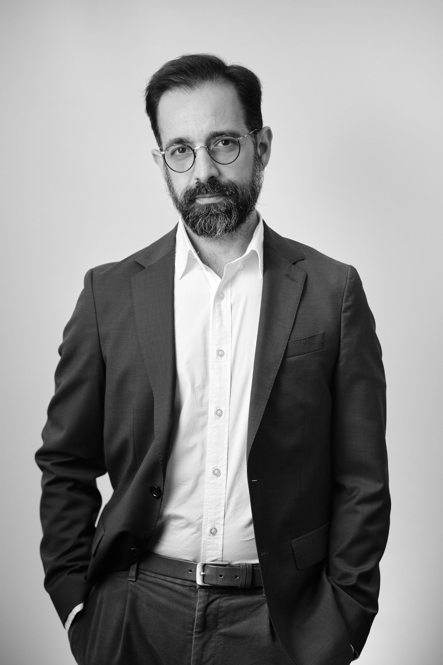 Portrait of man
