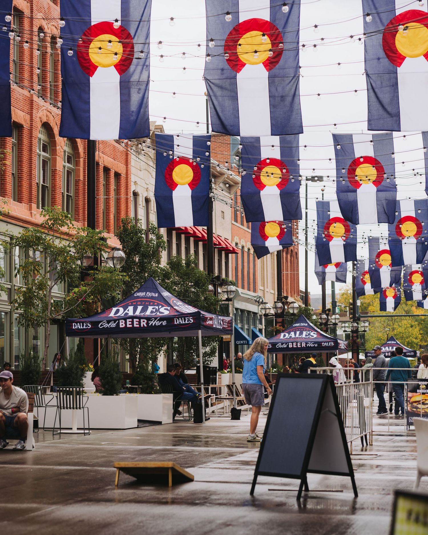 Larimer Square during Beer Block Festival