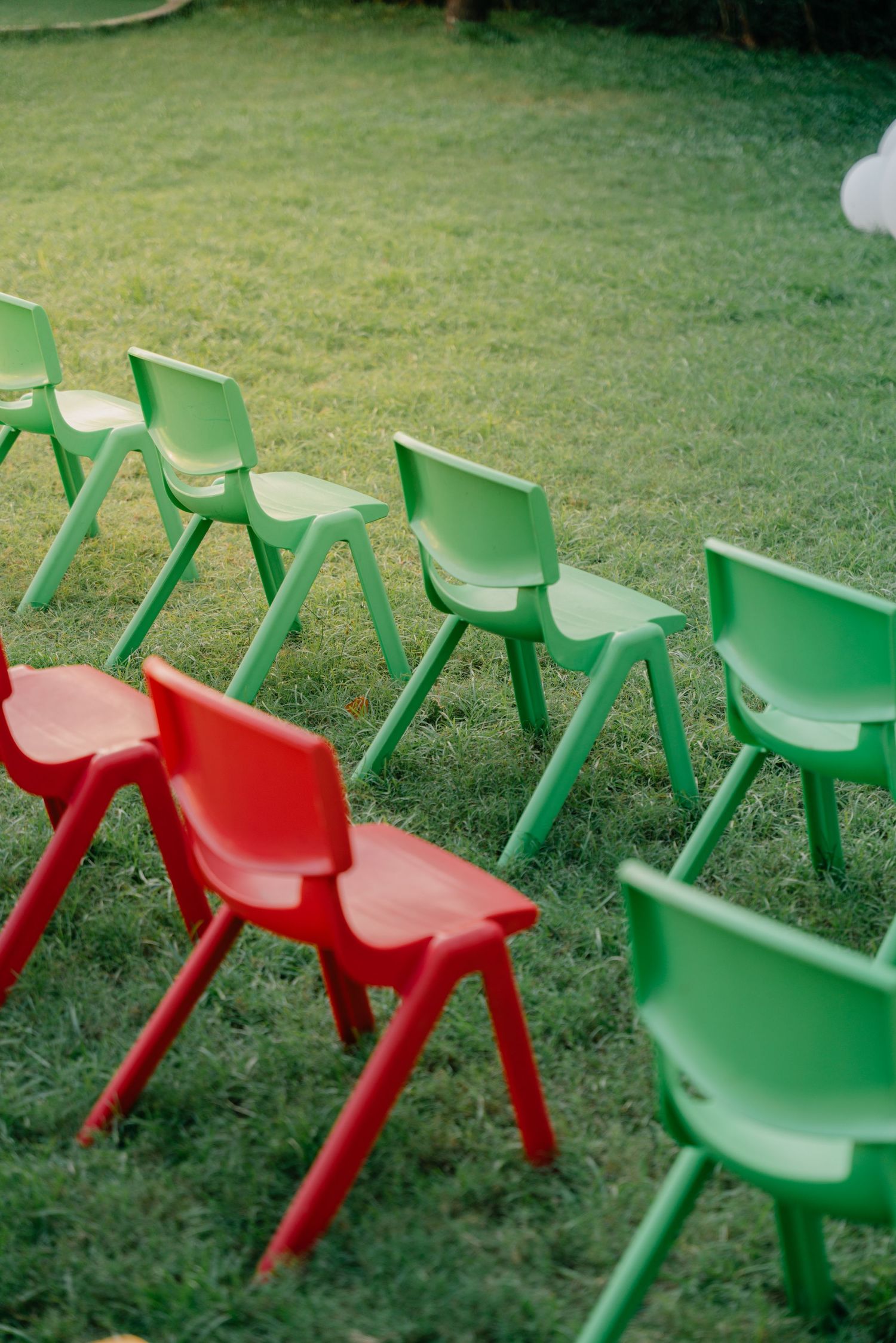 chair at bithday party