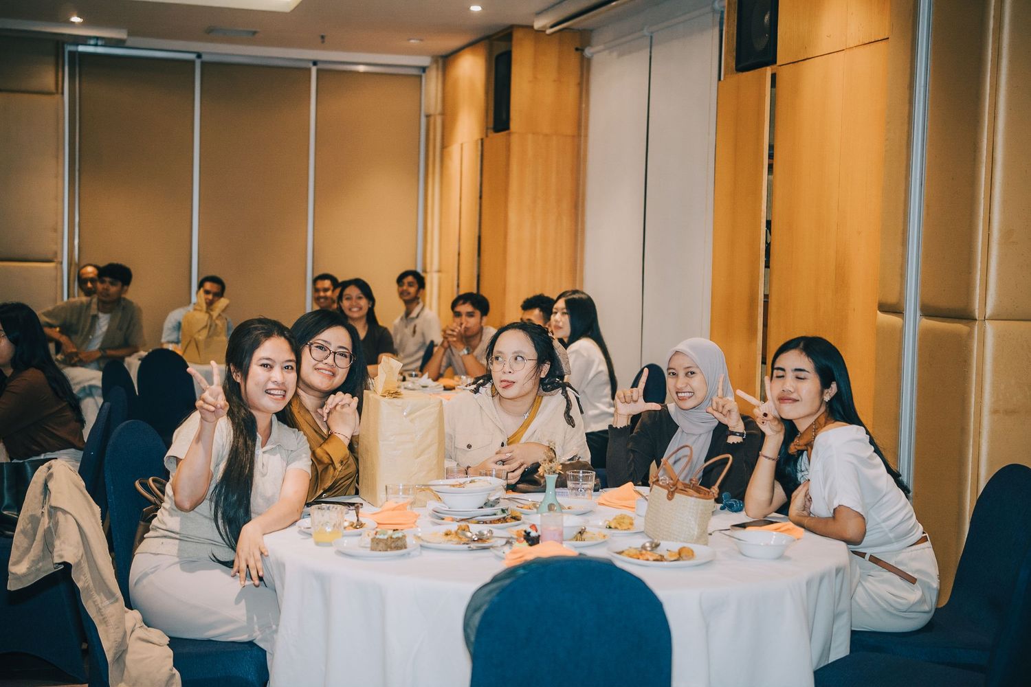 corporate dinner