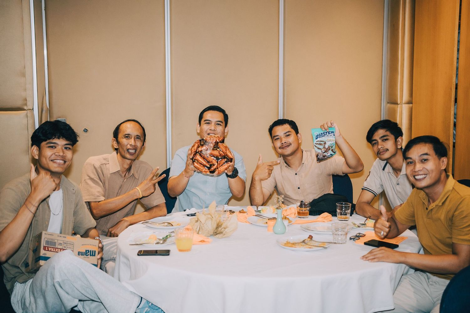 corporate dinner