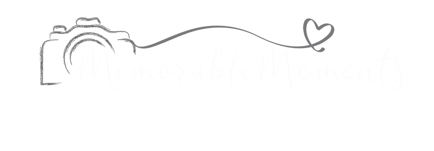 Simple line drawing logo of a camera with a heart-shaped cord detail.