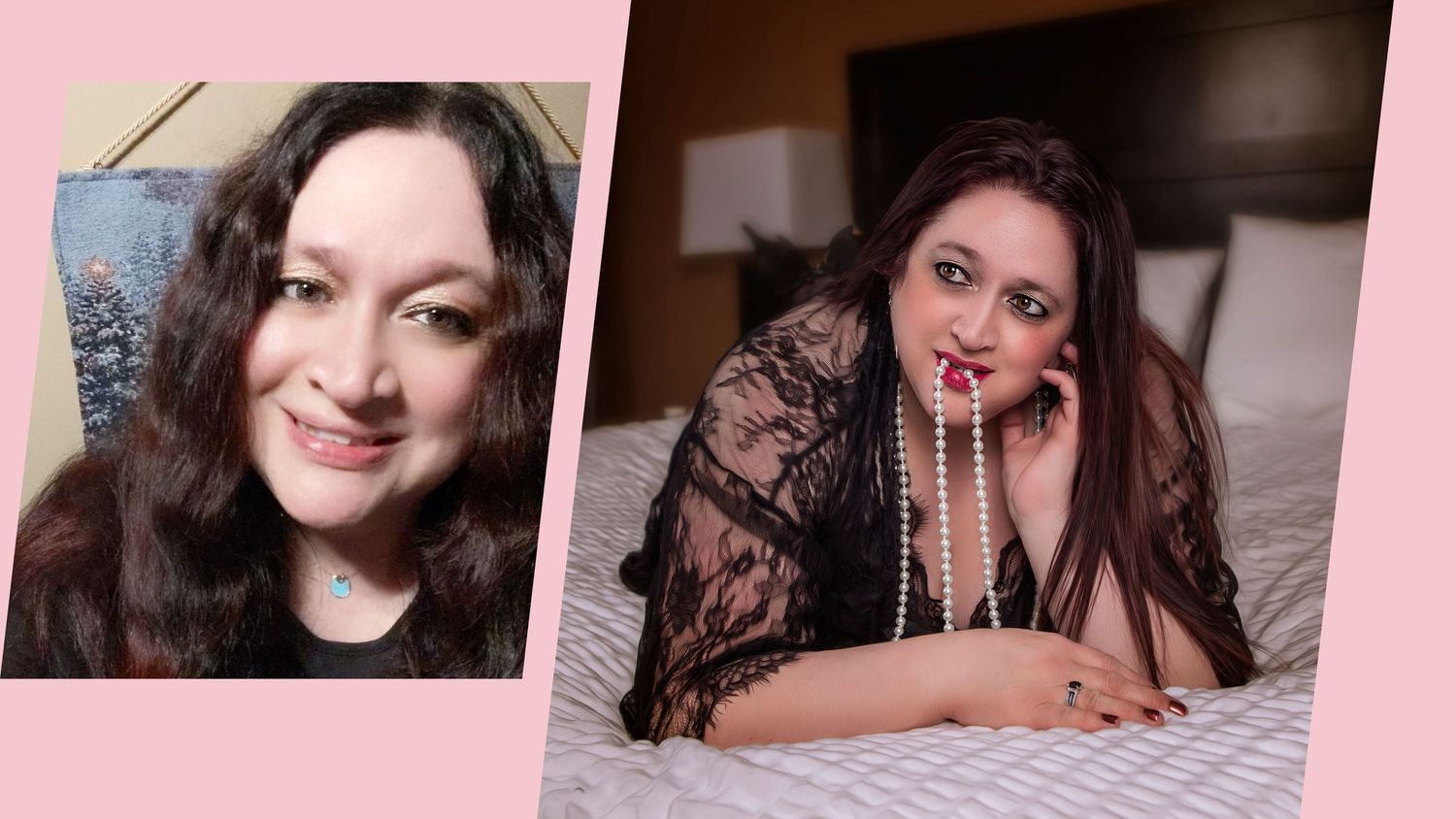 A collage of portraits showing people with dark hair against various backgrounds.