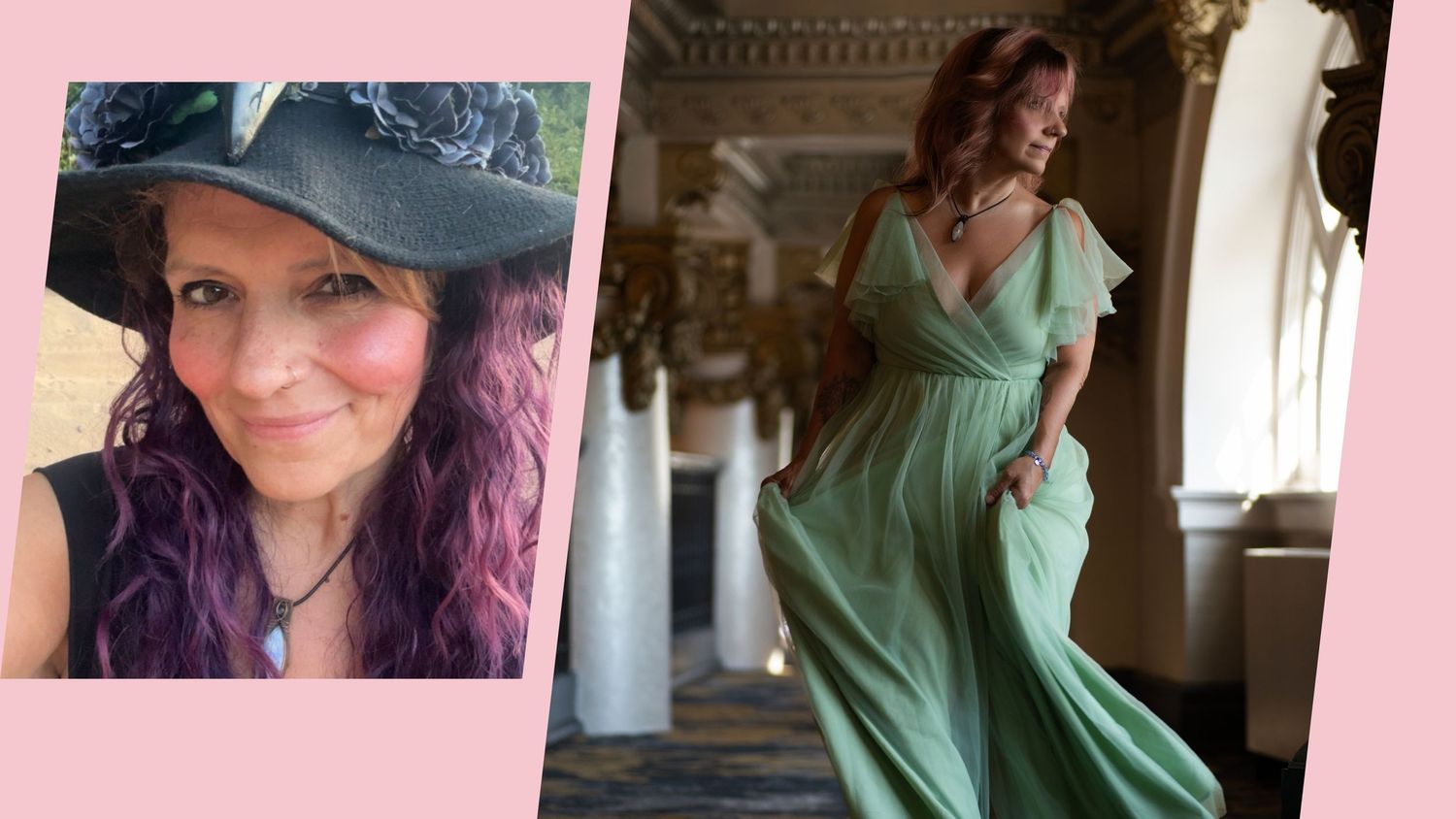 A collage of profile photos showing people in casual attire against various indoor and outdoor backgrounds.