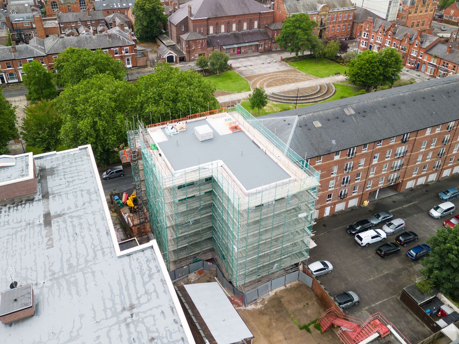 The Vicarage, Warrington. Alderley Construction apartment