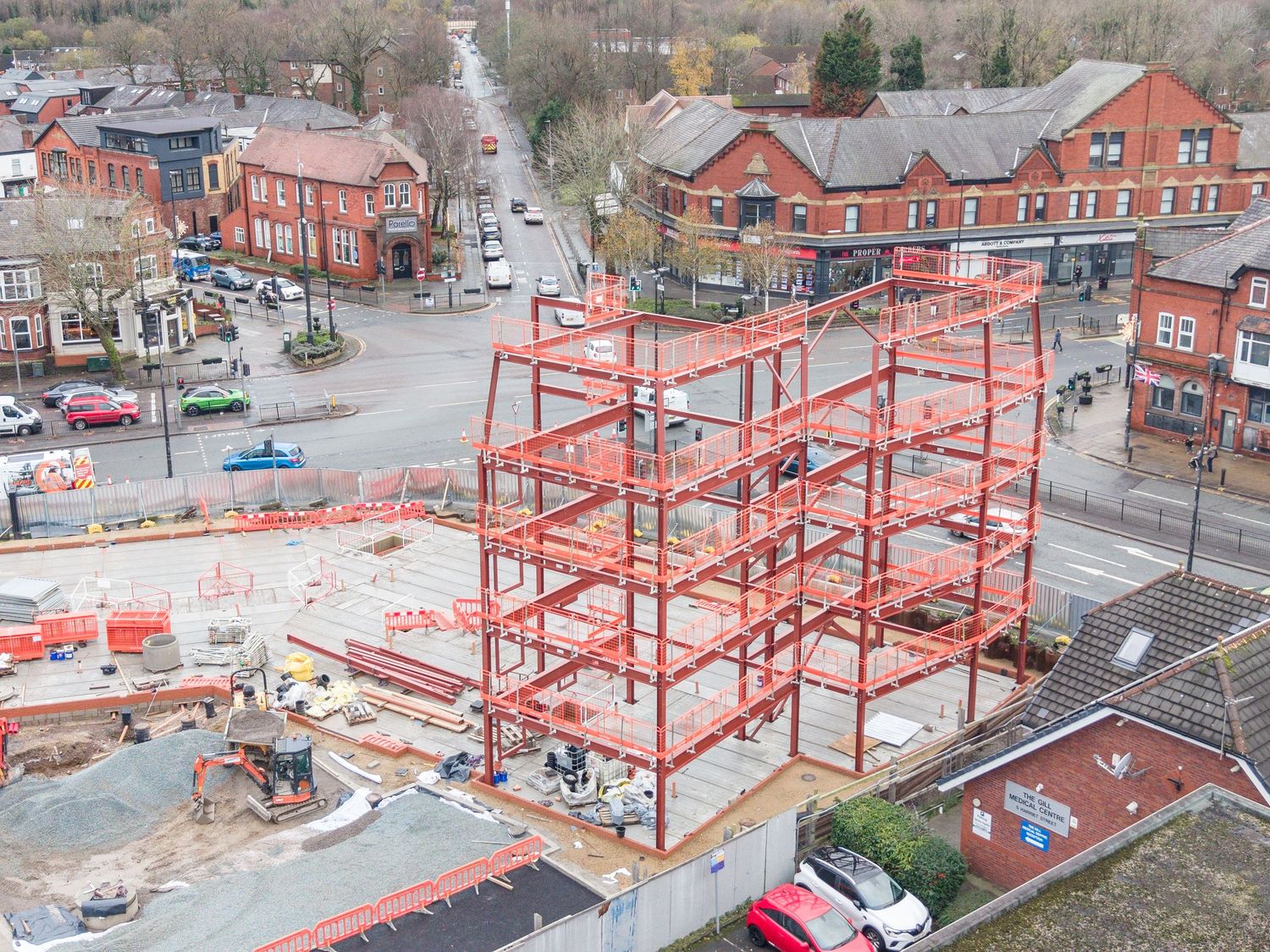 Manchester Rd Site Photography Alderley Construction