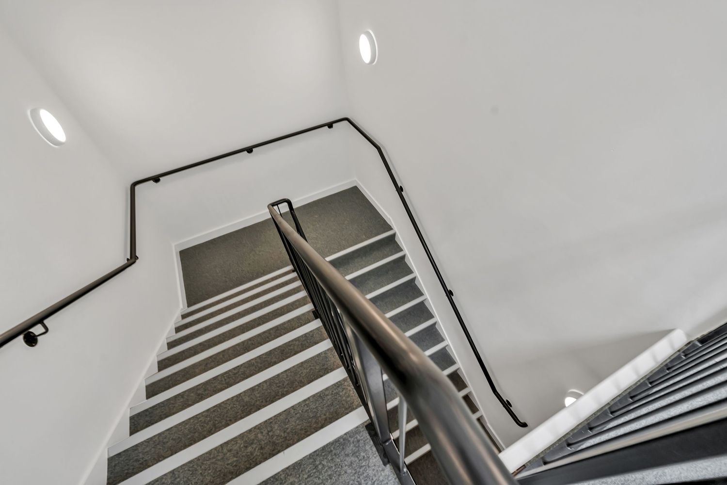 Town Hill, Warrington. Alderley Construction stairs