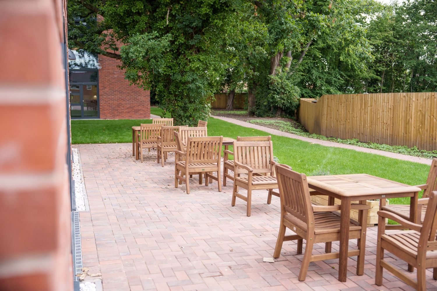 Pomeroy Court Photography grounds. Alderley construction