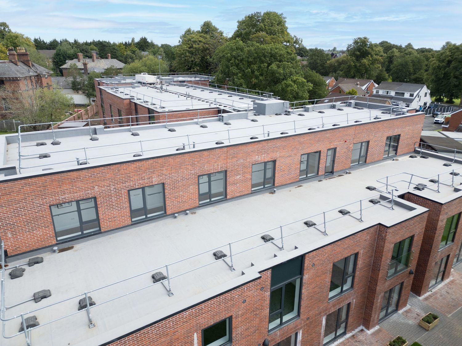 Pomeroy Court Photography Drone. Aerial shot
