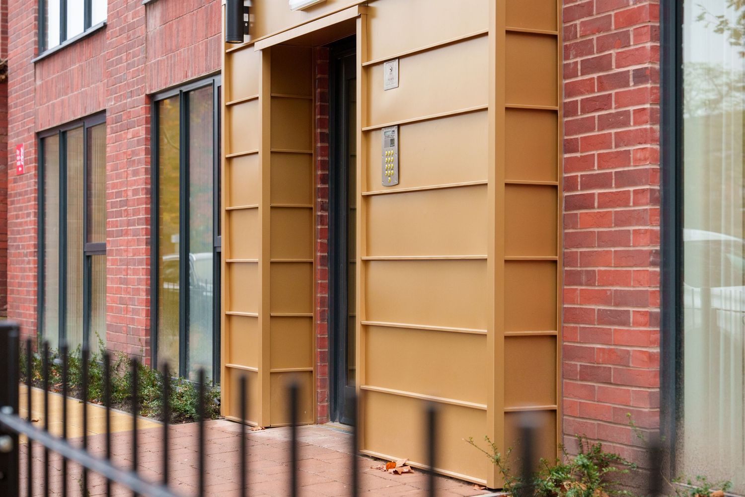The Vicarage, Warrington. Alderley Construction door