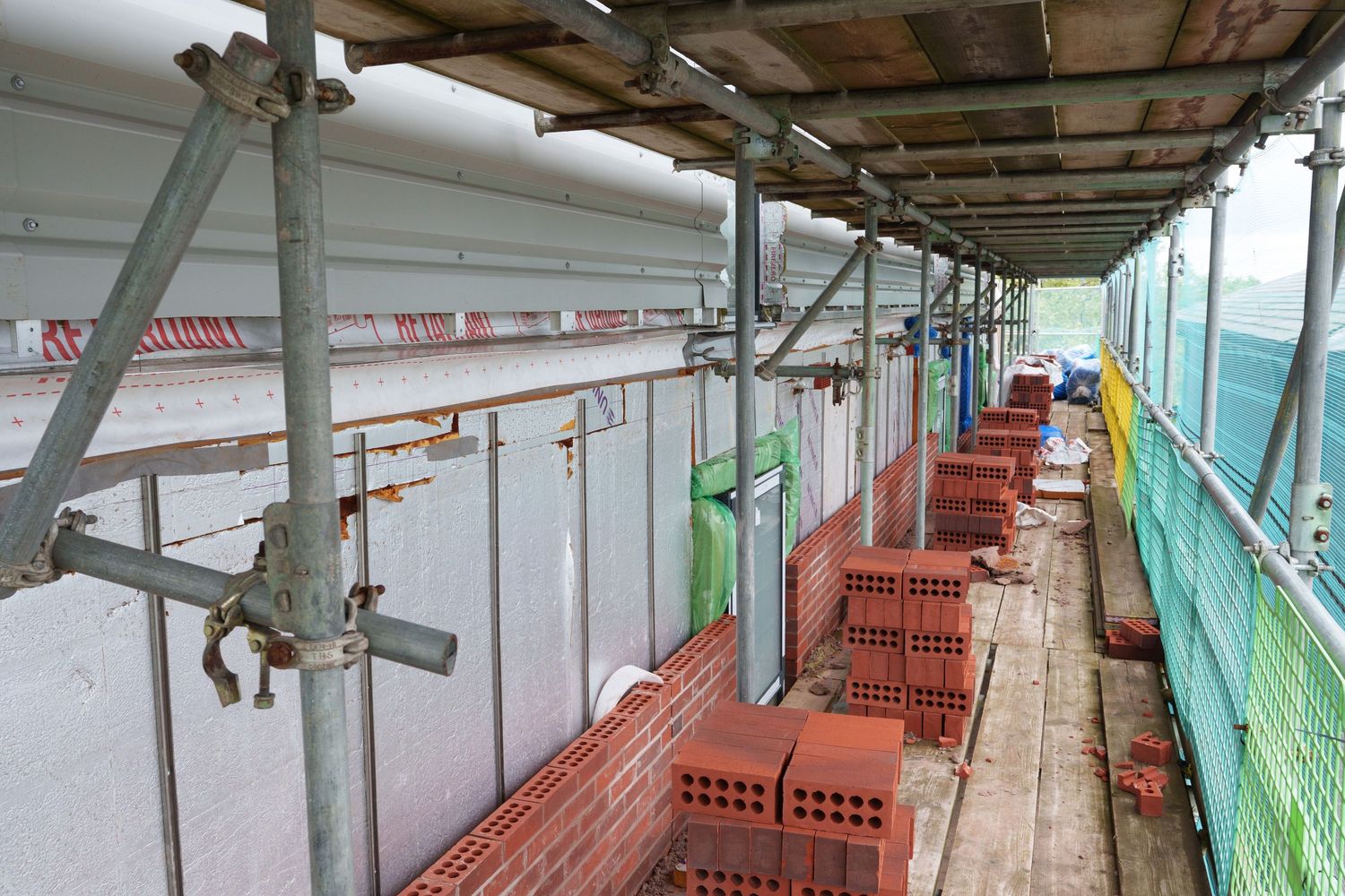 The Vicarage, Warrington. Alderley Construction apartment building work