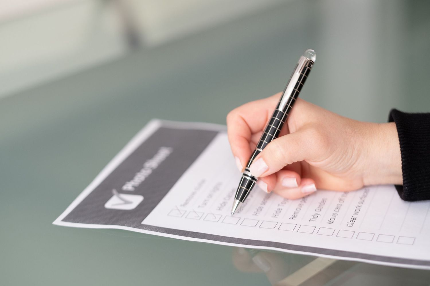 Check list for clients
