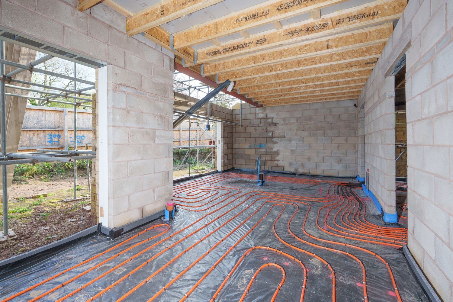 Langho Site Photography Alderley Homes