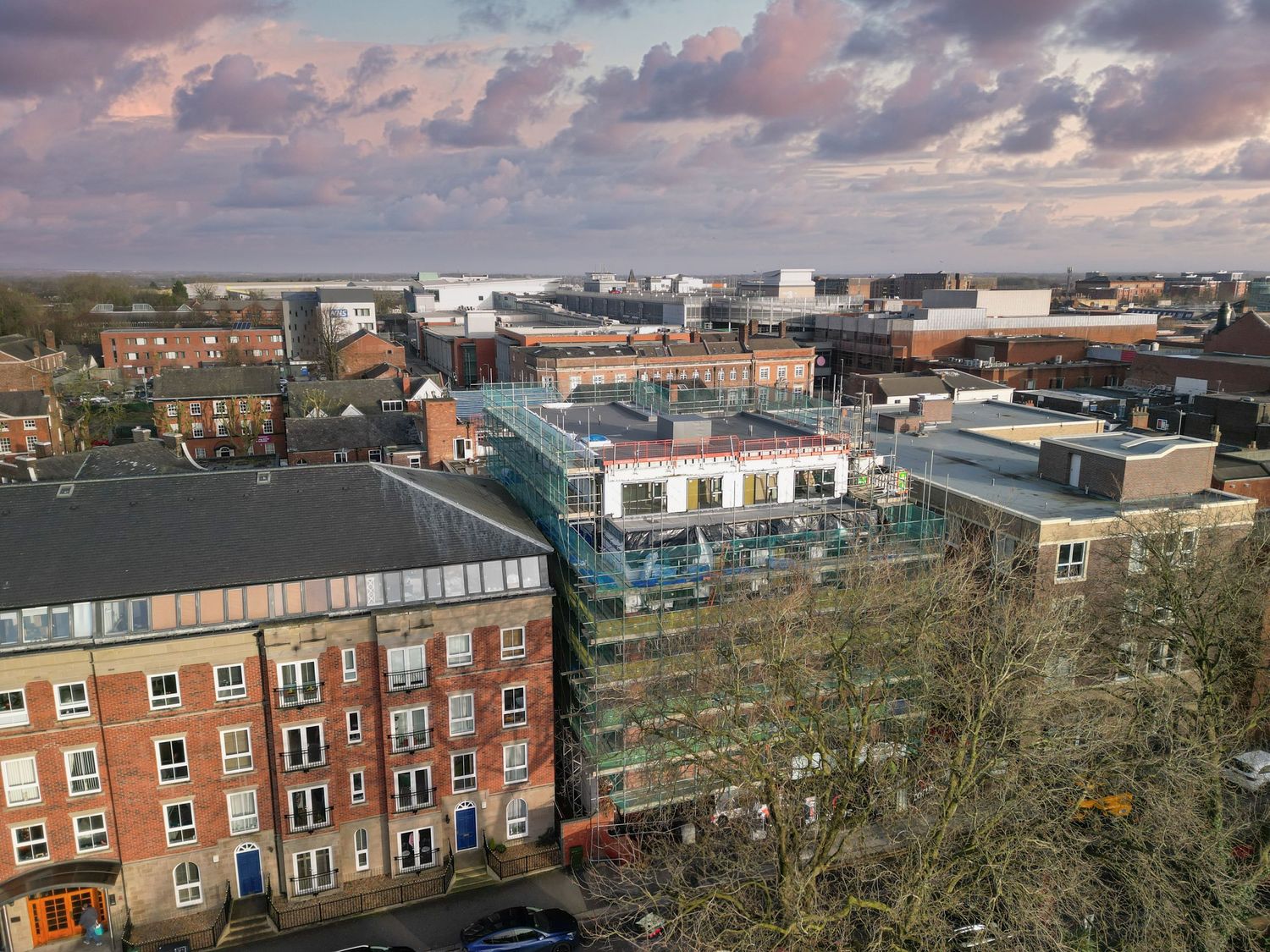 The Vicarage, Warrington. Alderley Construction apartment