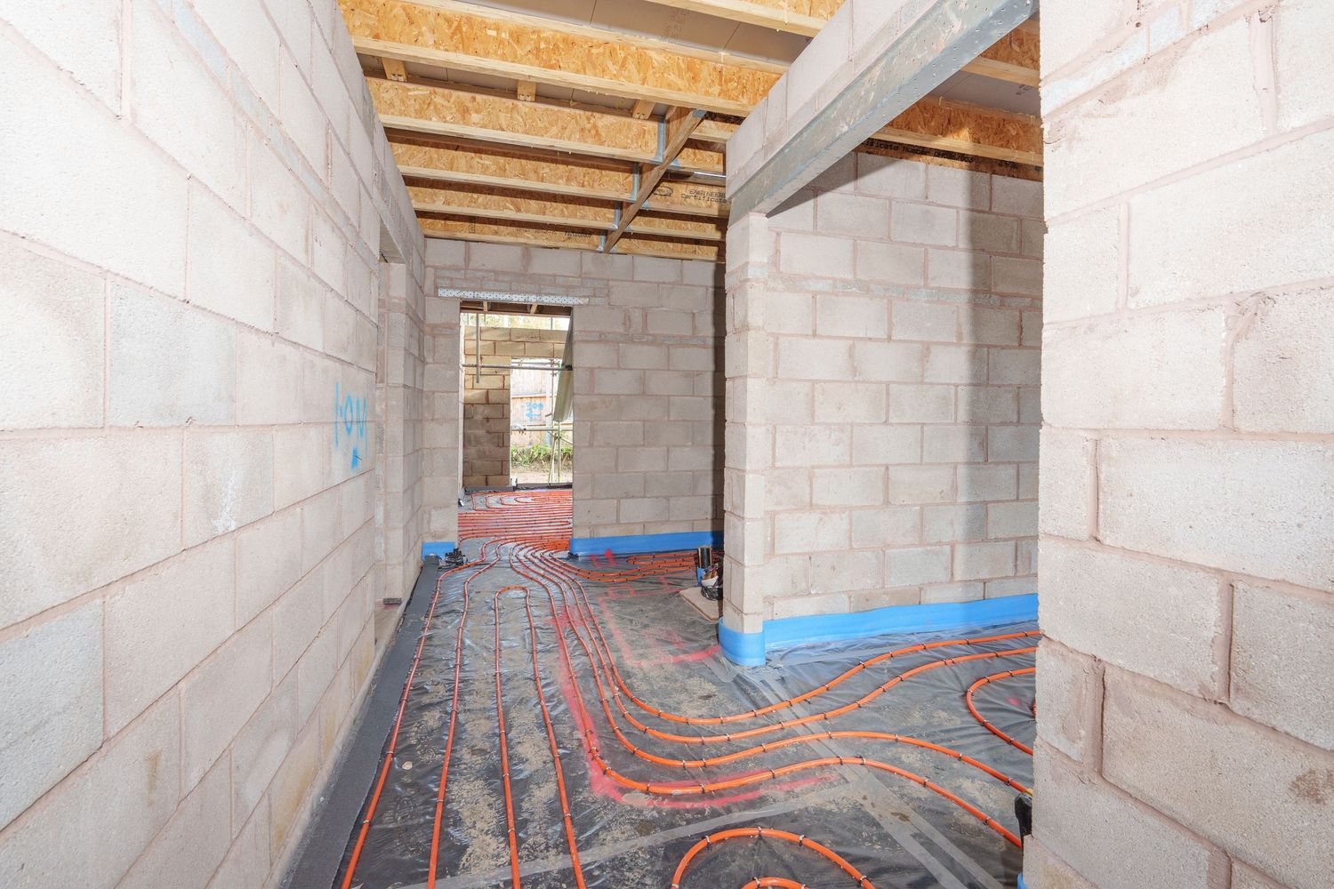 Langho Site Photography Alderley Homes