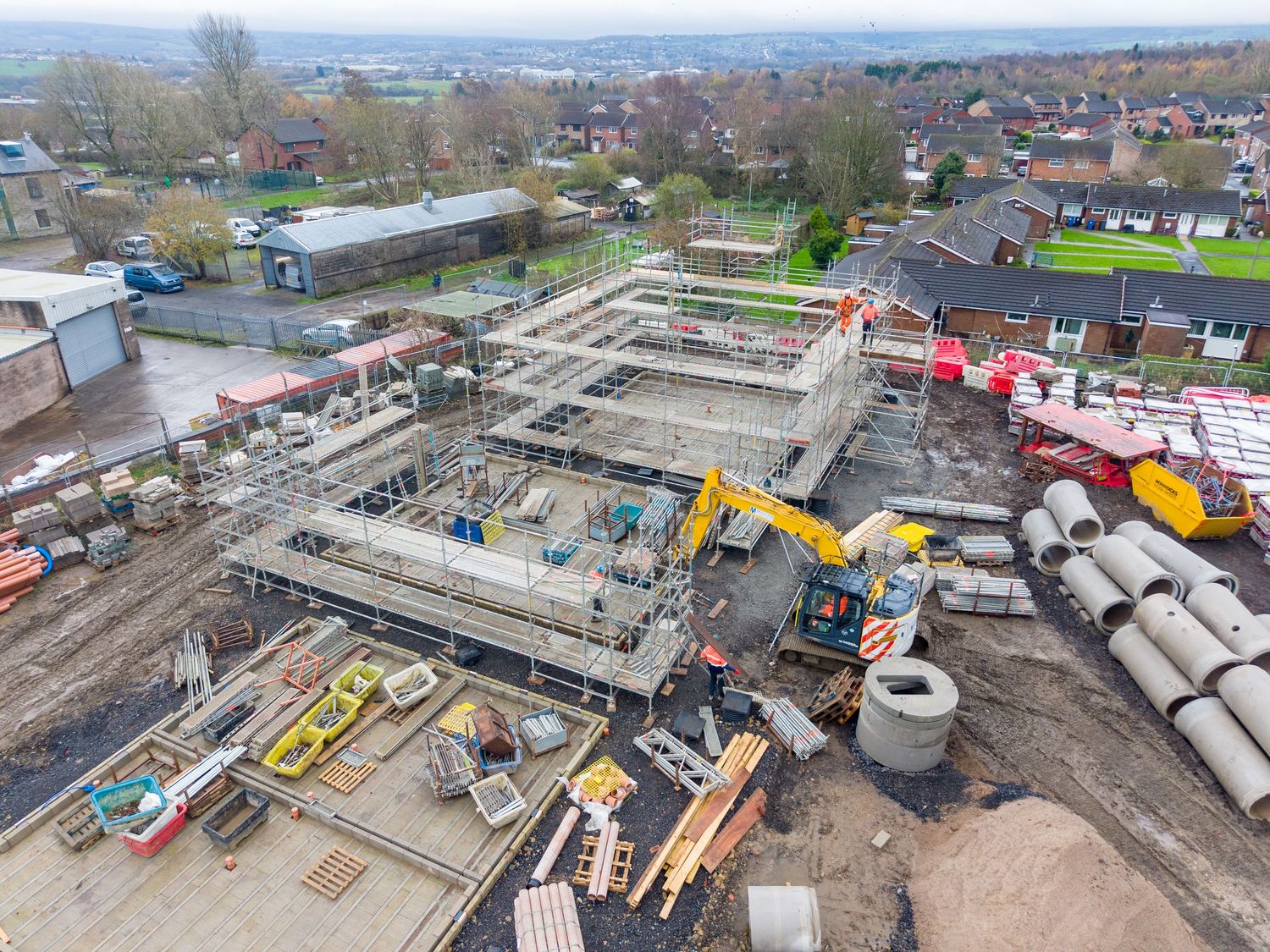 Mary Street Rishton Video Alderley Construction