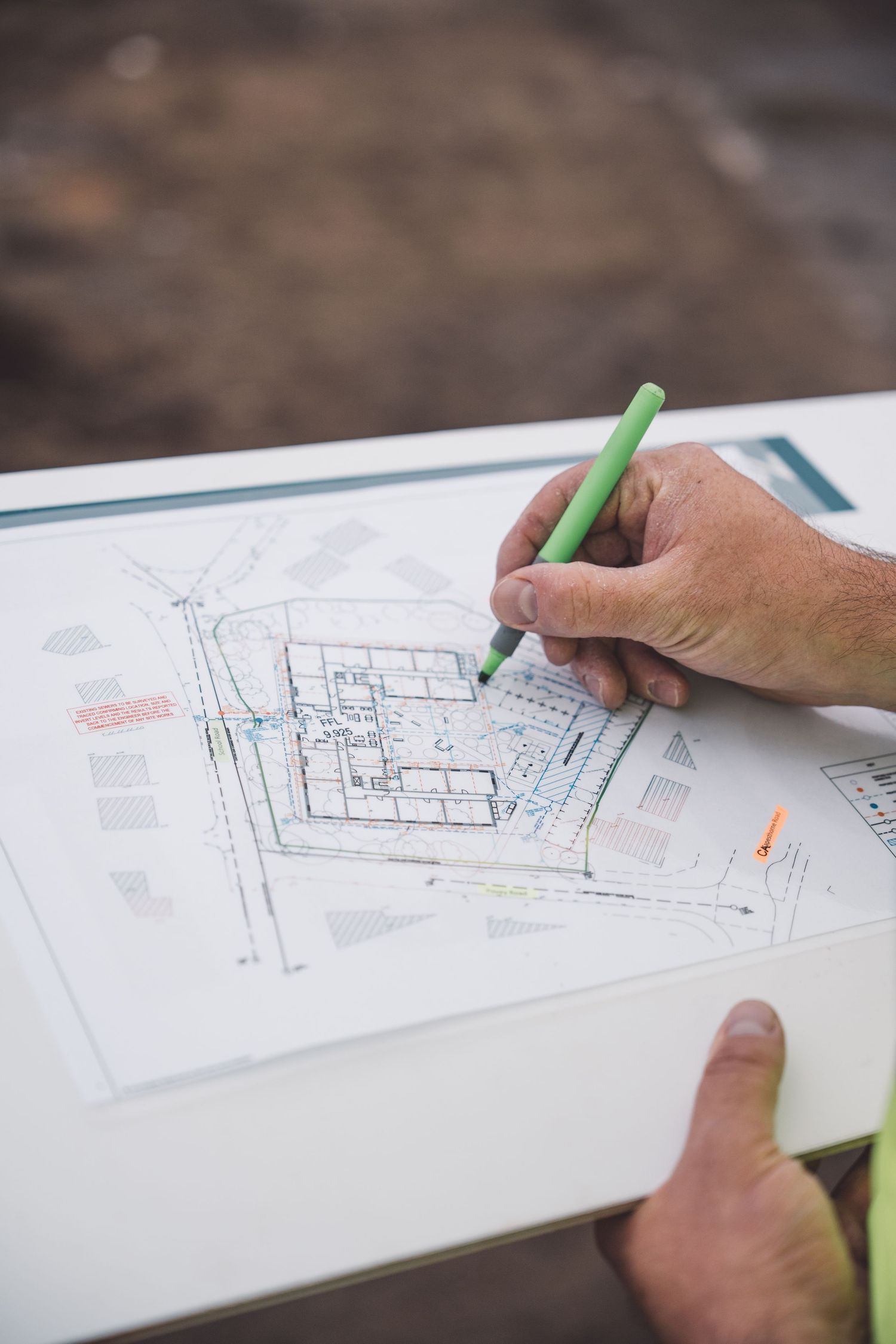 Povey Rd, Warrington. Alderley Construction  site plans