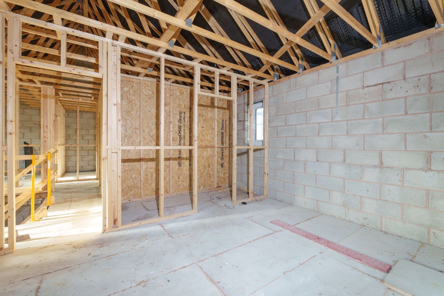 Langho Site Photography Alderley Homes