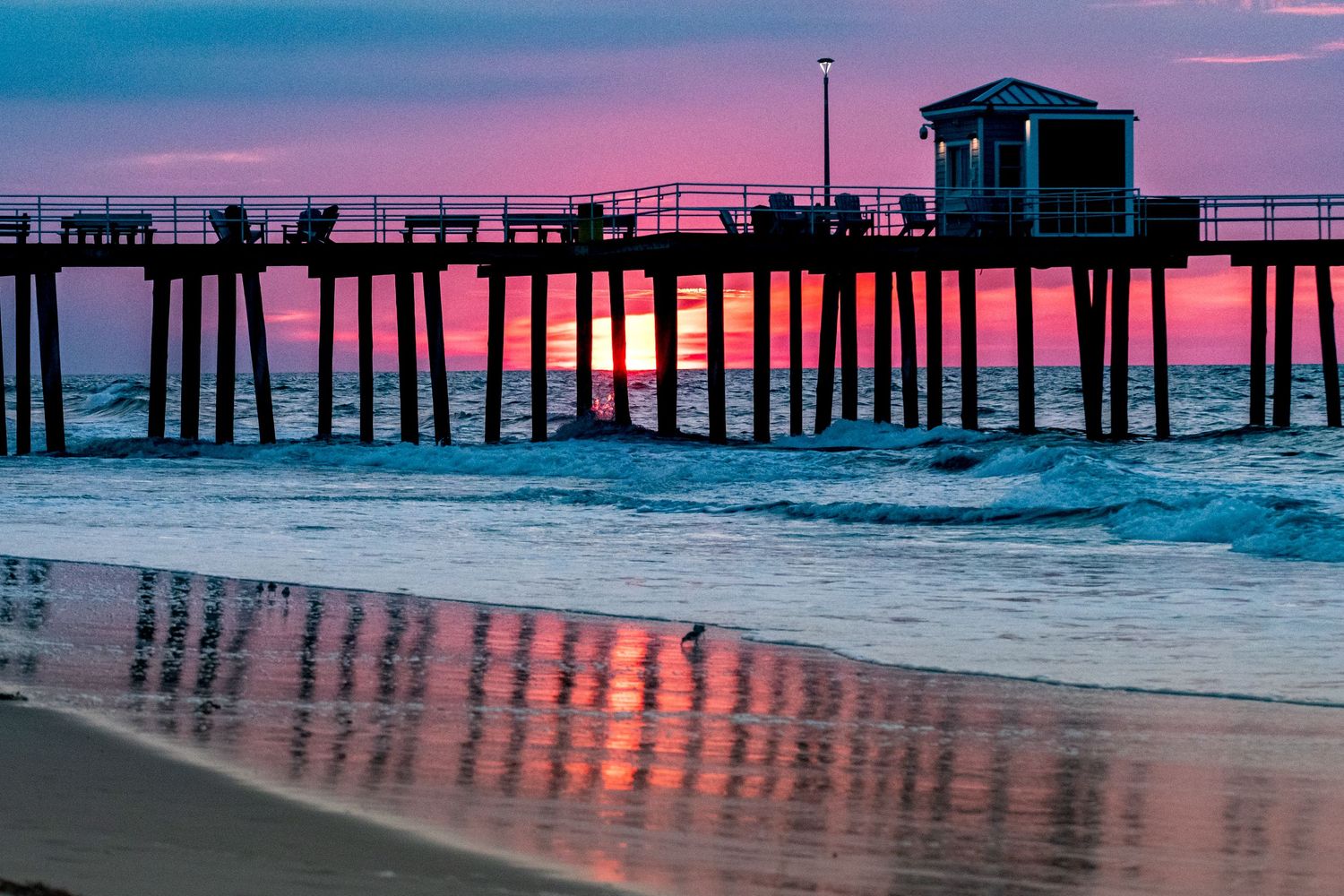 Day break at the Ventnor Pier