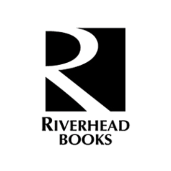 Black Riverhead Books publishing company logo.