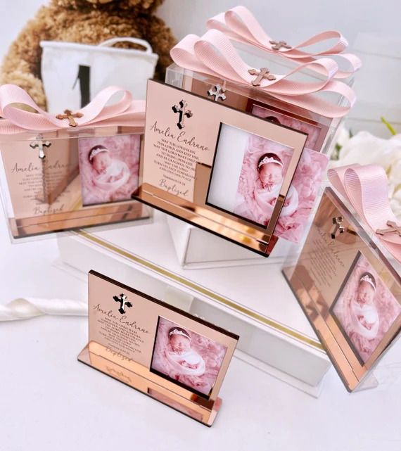 Pink gift boxes with bows arranged in a row showcase elegant packaging and romantic presentation details.